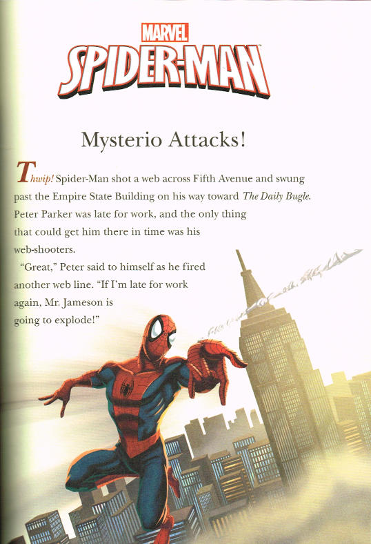 5Minute SpiderMan Stories (Story 1) [in Comics & Books