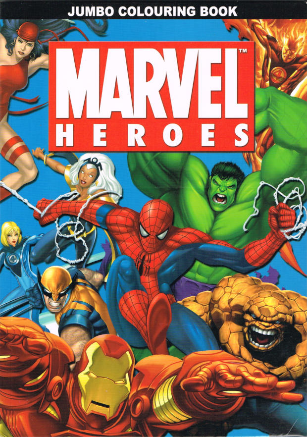 Marvel Heroes Color/Activity (Alligator) [in Comics & Books > Books