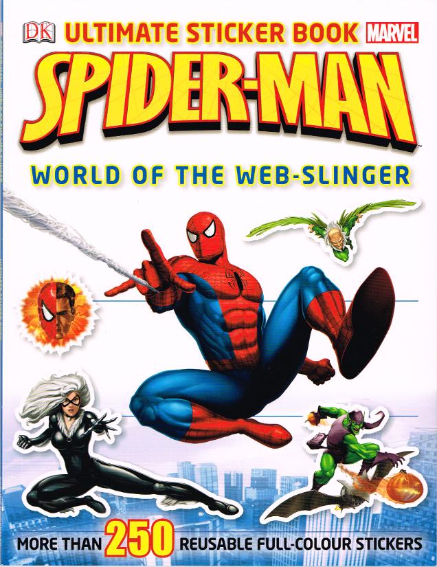SpiderMan World of the WebSlinger Ultimate Sticker Book