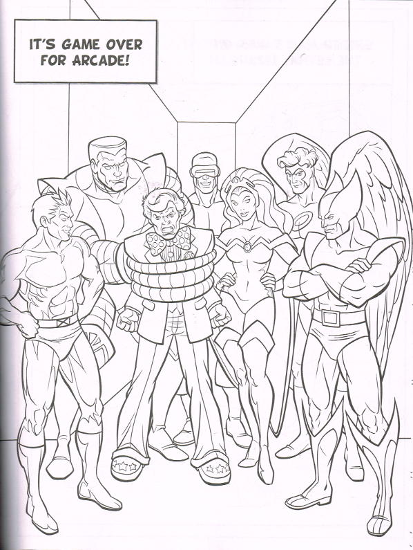 Marvel Super Heroes Mega Colouring Book [in Comics