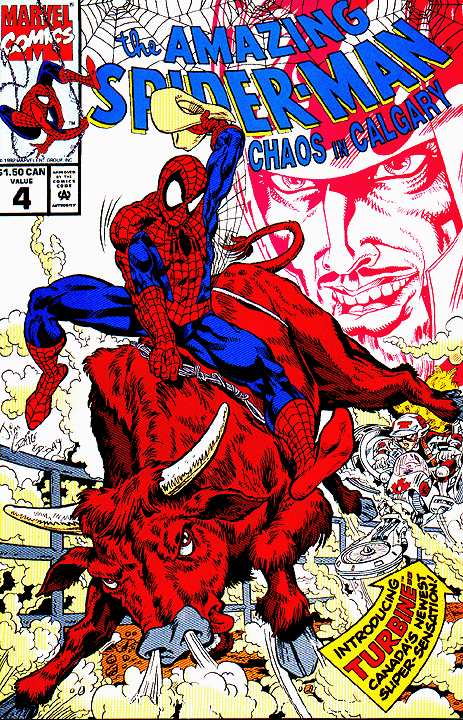 Amazing Spiderman #4 Chaos and Calgary anti-drug promo 9.6 