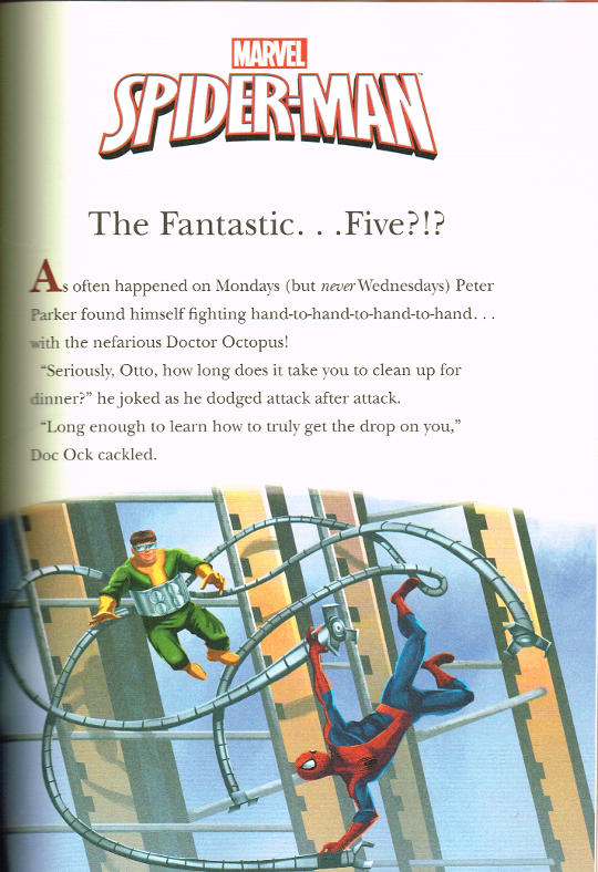 5Minute SpiderMan Stories (Story 1) [in Comics & Books