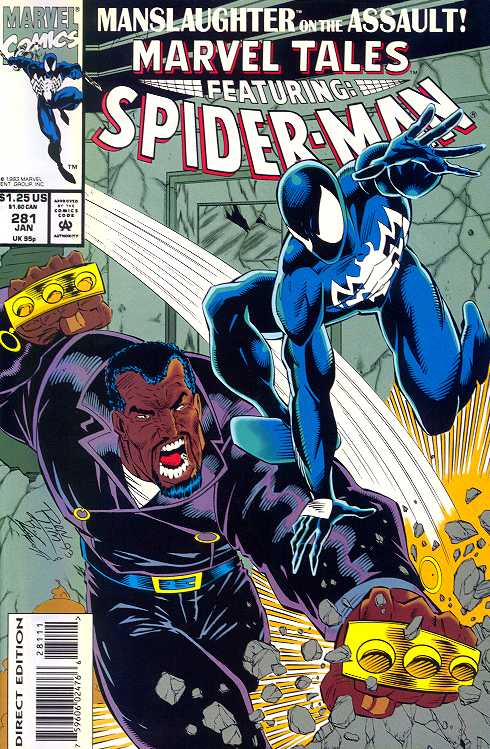 Silver Sable 1994 Reprints Amazing Spider-Man No.280 Marvel Tales No.288