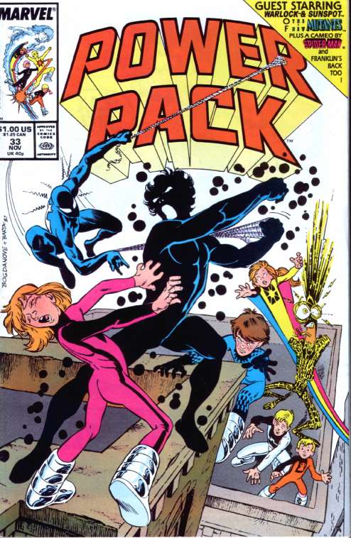 Power Pack In Comics Books Marvel Guest Appearances Spiderfan Org