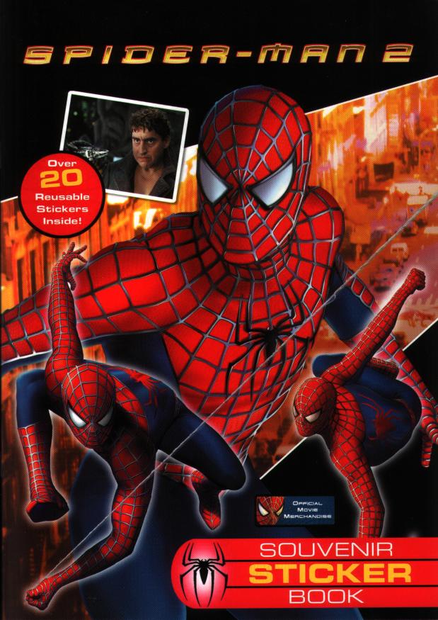 Marvel New 48 Stickers Spider-Man 2 Storybook Sticker Album & 4 Sticker Packs 