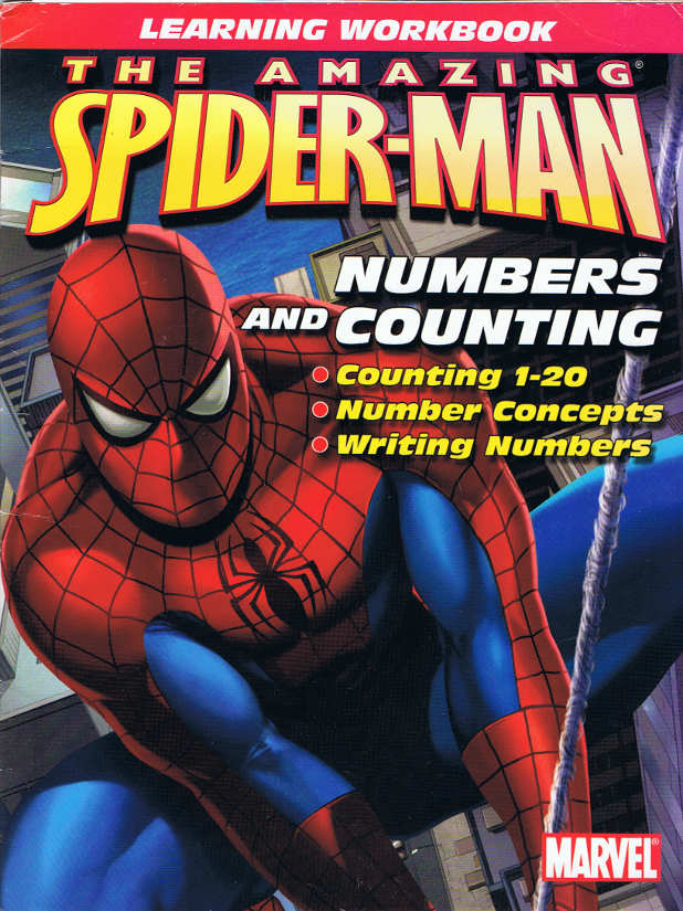 Amazing Spider-Man: Numbers & Counting (Bendon Learning Workbook) [in