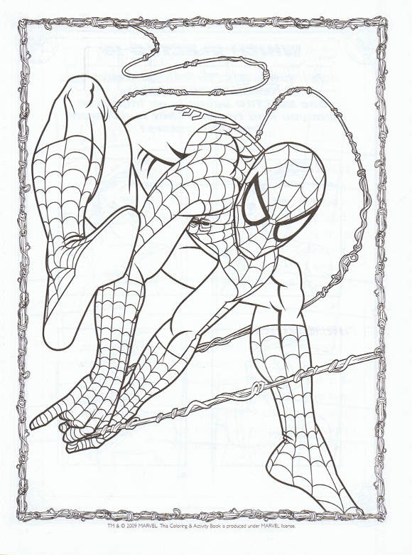 Spider-Man "Spider-Sense" Coloring/Activity (32pp, Bendon) [in Comics