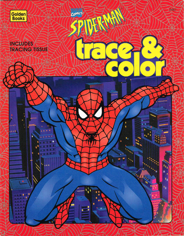 Spider-Man Coloring Books (Whitman) [in Comics > Books (Coloring &  Activity)] @ SpiderFan.org
