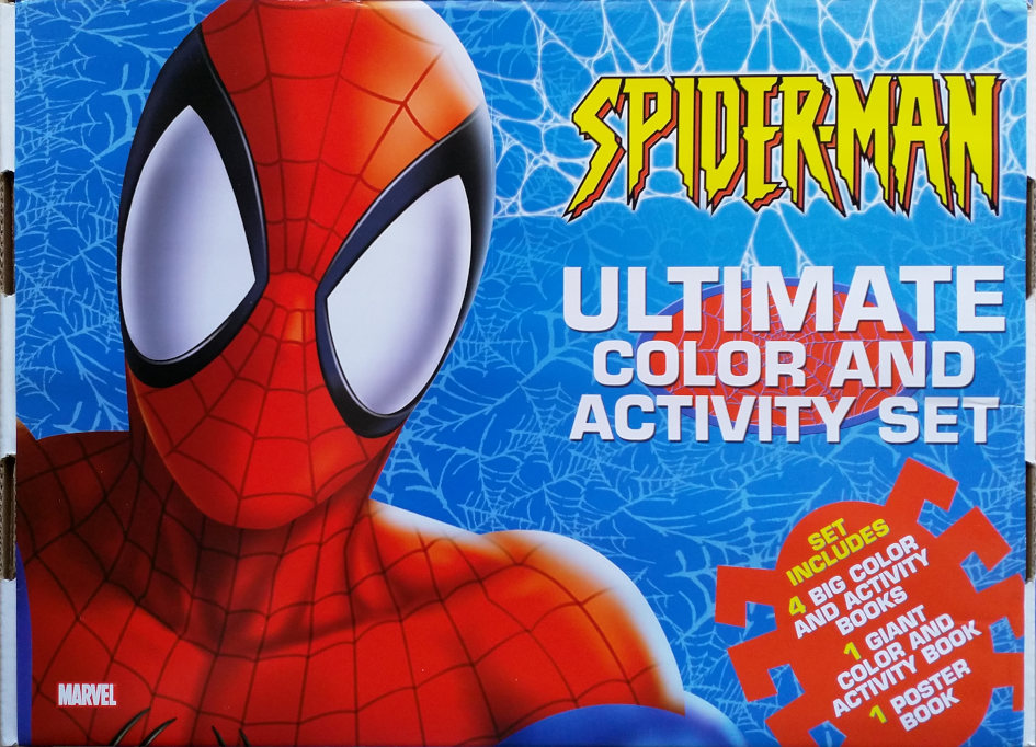 Spider-Man Colouring & Activity Set - Colouring - Colour +