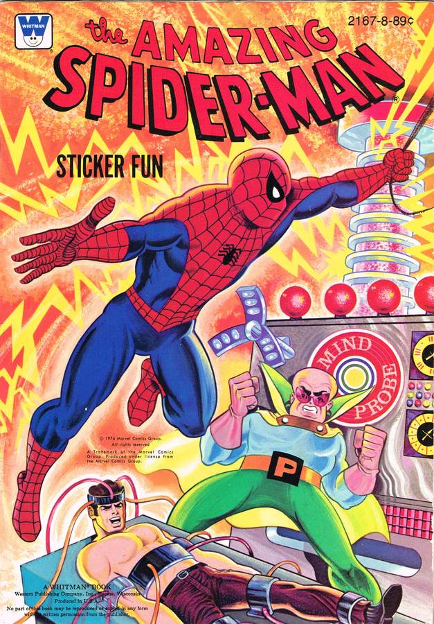Amazing Spider-Man Coloring Book SC (1970-1980 Whitman) comic books