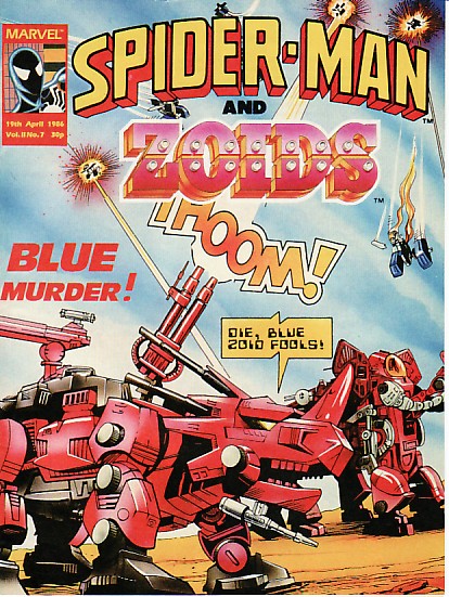 Spider Man & Zoids (UK) (Page 1 of 2) [in Comics & Books